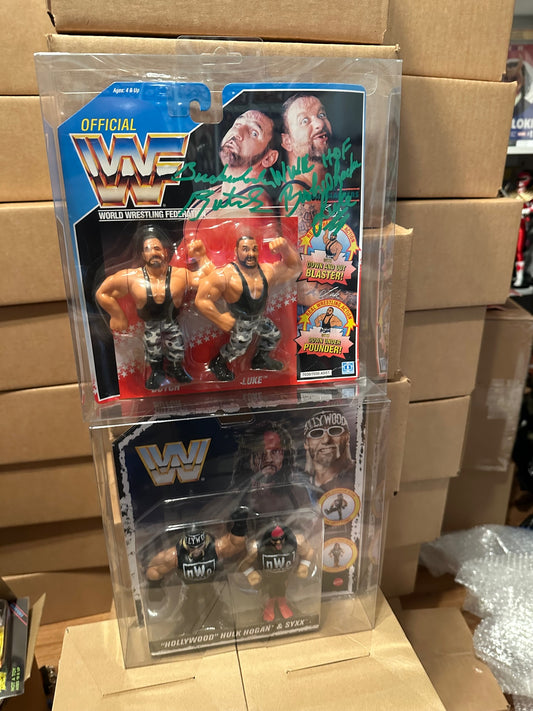 Major Tag Team Figure Protectors (5 pack)(FREE US SHIPPING)