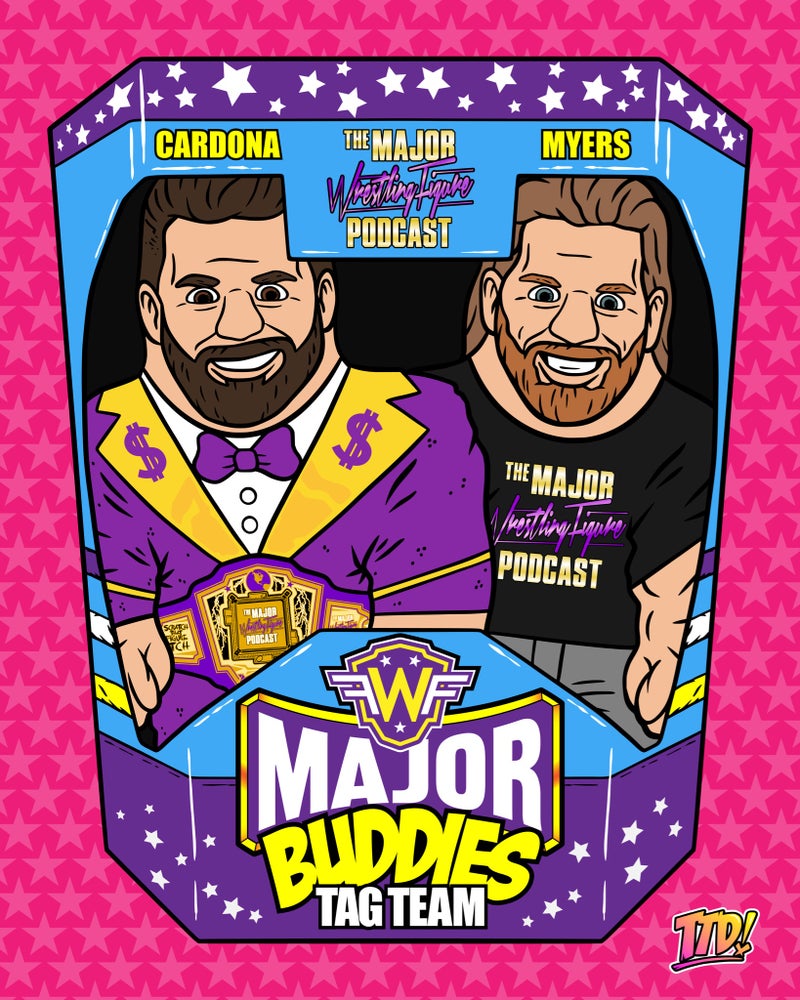 Image of MAJOR BUDDIES AUTOGRAPHED PRINT (ONLY 75 FOR SALE)