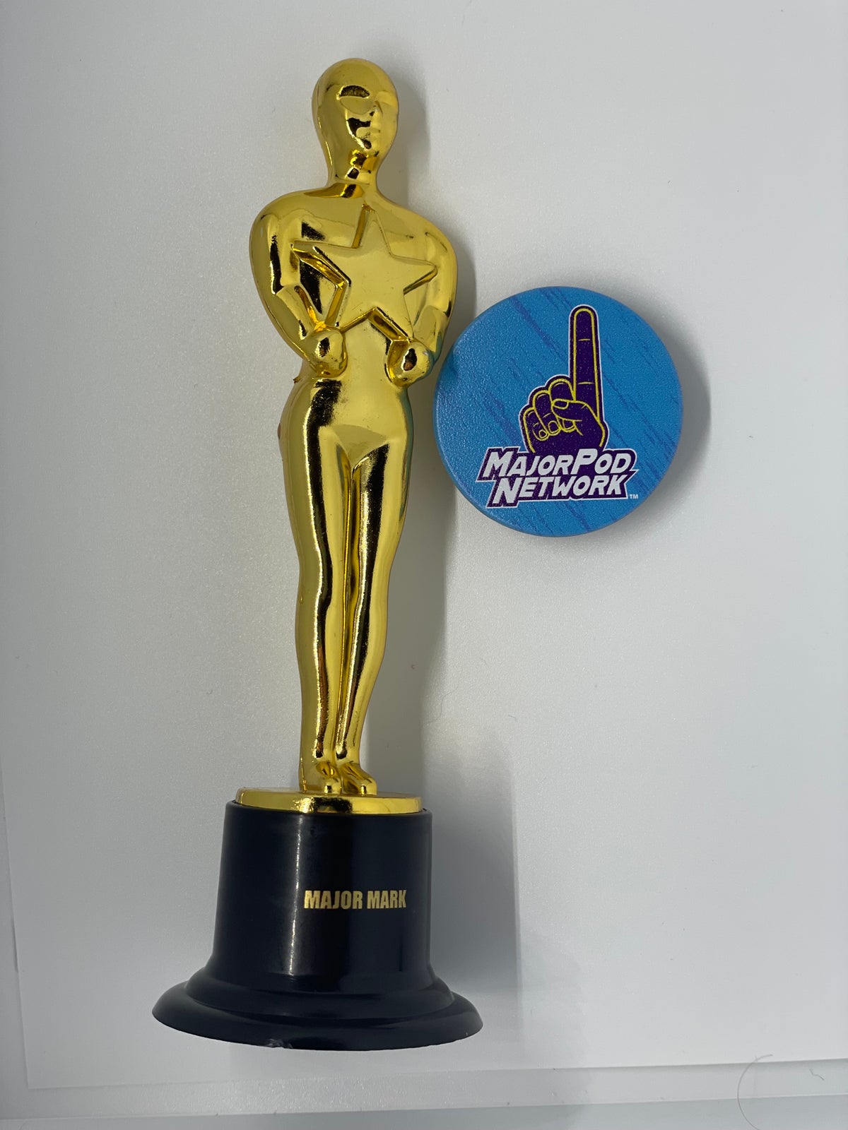 Image of Major Pod Network Pop Socket & Major Mark Trophy Bundle