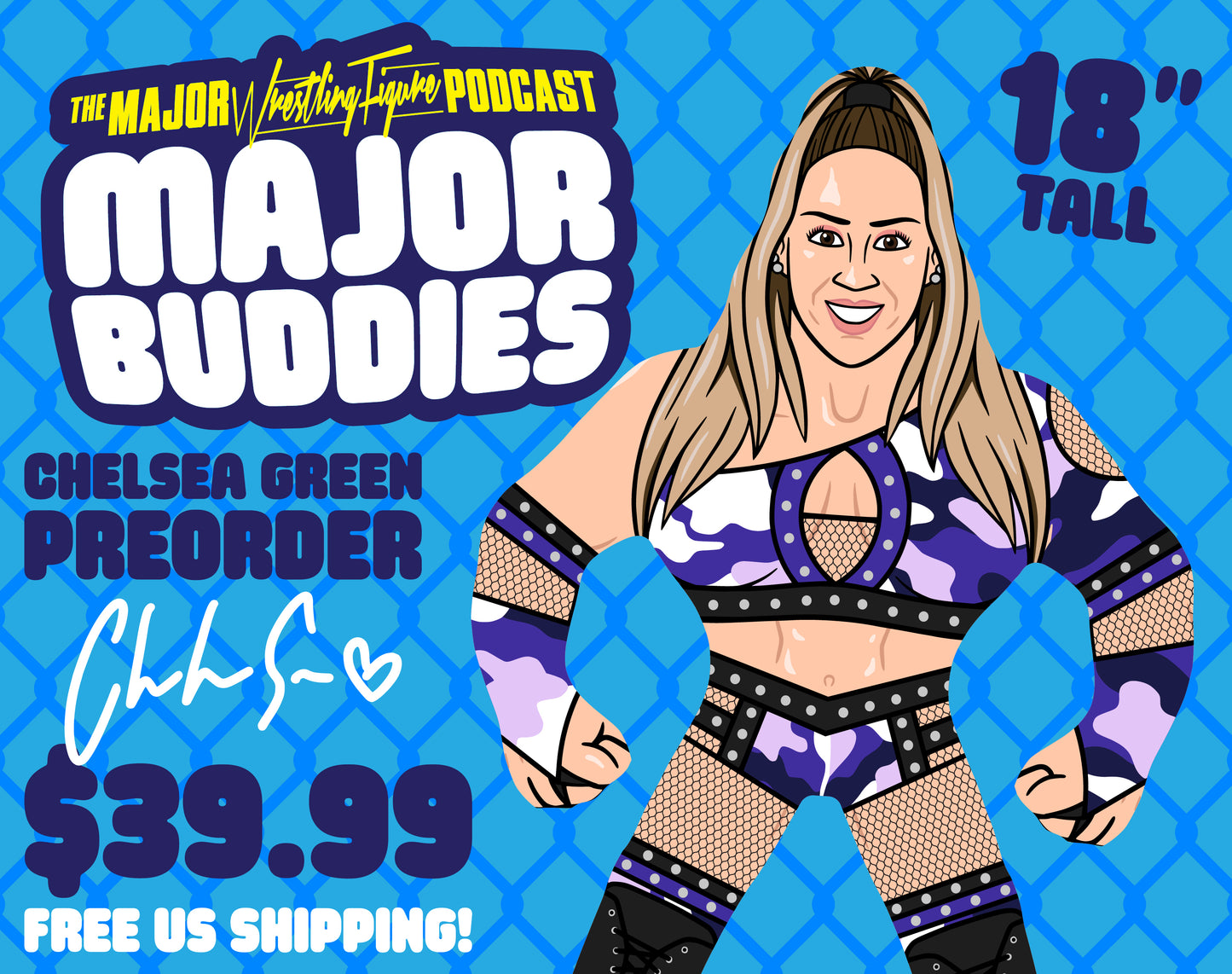 Chelsea Major Buddies (FREE US SHIPPING - SHIPS IN NOVEMBER)