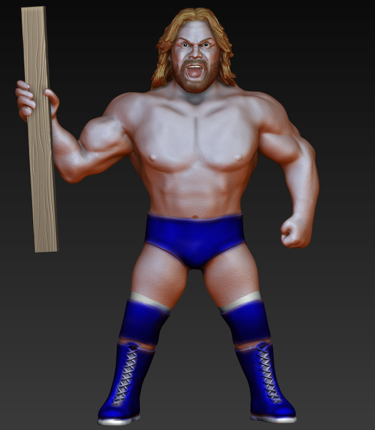 Hacksaw Jim Duggan Major Bendie (FREE US SHIPPING--PREORDER SHIPS IN JULY)