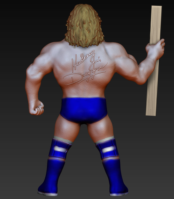 Hacksaw Jim Duggan Major Bendie (FREE US SHIPPING--PREORDER SHIPS IN JULY)